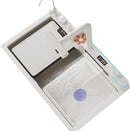 Luxury White Multifunctional Kitchen Sink with Dual Waterfall