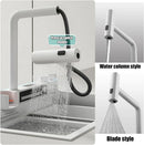 Luxury White Multifunctional Kitchen Sink with Dual Waterfall