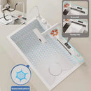 Luxury White Multifunctional Kitchen Sink with Dual Waterfall