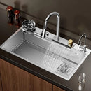 High-Quality Multifunctional Kitchen Sink in Stainless Steel Finish