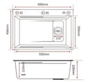 Multifunctional 60cm Kitchen Sink