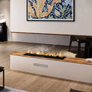 3D water vapor built-in electric fireplace