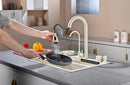 60cm Beige Multifunctional Kitchen Sink