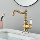 Antique Gold Luxury Bathroom Faucet