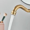Antique Gold Luxury Bathroom Faucet