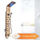 6-Mode Hydromassage Shower Panel with LED Lighting