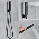 Black Built-in Shower System D44
