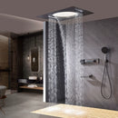 Designer Built-in Shower System with Ceiling Head Design D42