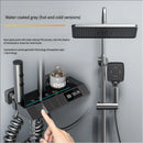 Modern Intelligent Thermostatic Shower with LED Backlight Display