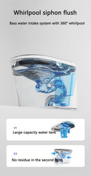 Multifunctional Pink Smart Toilet L9 with Bidet and Heating