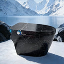 Multifunctional Smart Toilet in Black Marble Finish