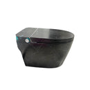 Multifunctional Smart Toilet in Black Marble Finish