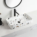 Terrazzo Pattern Bathroom Basin