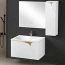 VIVA White 80cm Bathroom Vanity Cabinet with Basin