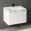 ALBA WHITE 70cm Bathroom Vanity Cabinet with Basin