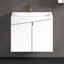 ARIA WHITE 60 cm Bathroom Vanity Cabinet with Basin