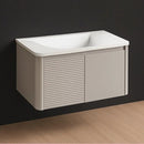 AURA LATTE 90 cm Bathroom Vanity Cabinet with Basin