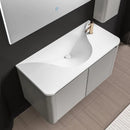 AURA LATTE 90 cm Bathroom Vanity Cabinet with Basin