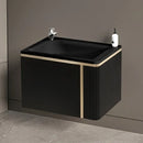 DOLCE BLACK 60 cm Bathroom Vanity Cabinet with Basin