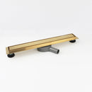 Gold Linear Shower Floor Drain