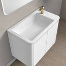 Bathroom Vanity Cabinet with Basin NOVA WHITE 60 cm