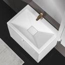 Bathroom Vanity Cabinet with Basin Set ARIA WHITE 60 cm