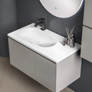 Bathroom Vanity Cabinet with Basin CALLA LATTE 80 cm