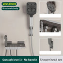 Thermostatic 3-Function Hygienic Shower with Piano Buttons D17