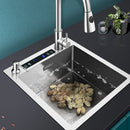Multifunctional Ultrasonic Kitchen Sink 45cm