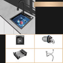 Multifunctional Ultrasonic Kitchen Sink 45cm