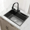Multifunctional Ultrasonic Kitchen Sink 60cm