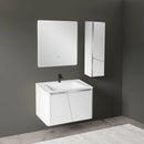ALBA WHITE 70 cm Bathroom Vanity Cabinet with Basin