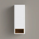 Bathroom Vanity Cabinet with Basin TERRA WHITE 110 cm