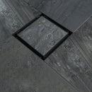 Square Black Shower Floor Drain