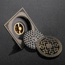 Square Antique Shower Floor Drain