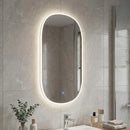 LED Bathroom Mirror 70 x 72 cm
