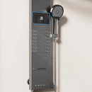 W22-Grey Luxury Shower Panel with Display