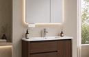 2801 Walnut Balance Bathroom Vanity Cabinet with Basin