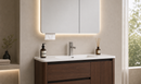 2801 Walnut Balance Bathroom Vanity Cabinet with Basin