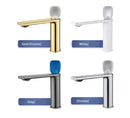 W153 Crystal Head Bathroom Faucet