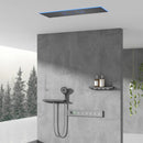 Built-in Shower System with Thermostatic LED Display
