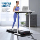 Compact treadmill for home