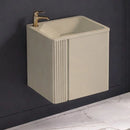 LINEA IVORY 60 cm PVC Bathroom Vanity Cabinet with Basin