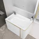 Bathroom Vanity Cabinet with Basin Set DOLCE WHITE 60 cm