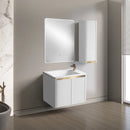 Bathroom Vanity Cabinet with Basin Set NOVA WHITE 60 cm